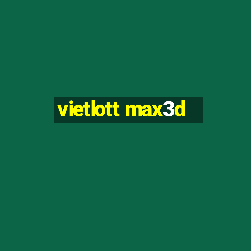 vietlott max3d