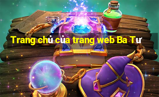 Trang chủ của trang web Ba Tư