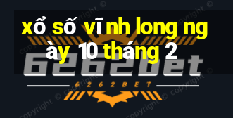 xổ số vĩnh long ngày 10 tháng 2