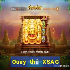 Quay thử XSAG ngày 26