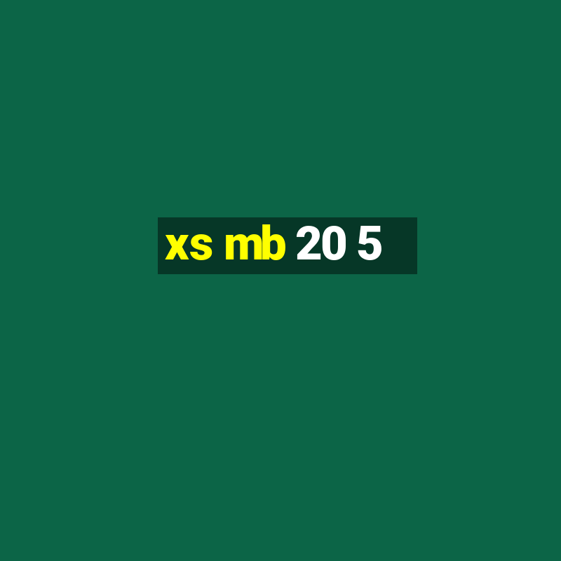 xs mb 20 5