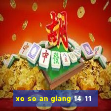 xo so an giang 14 11