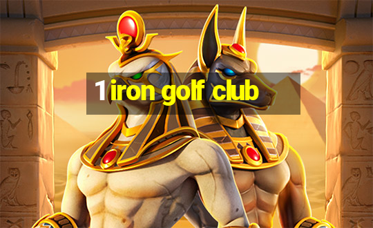 1 iron golf club