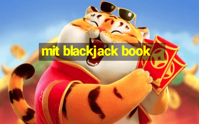 mit blackjack book