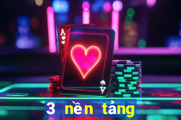 3 nền tảng xổ số