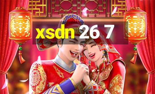 xsdn 26 7