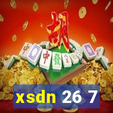 xsdn 26 7