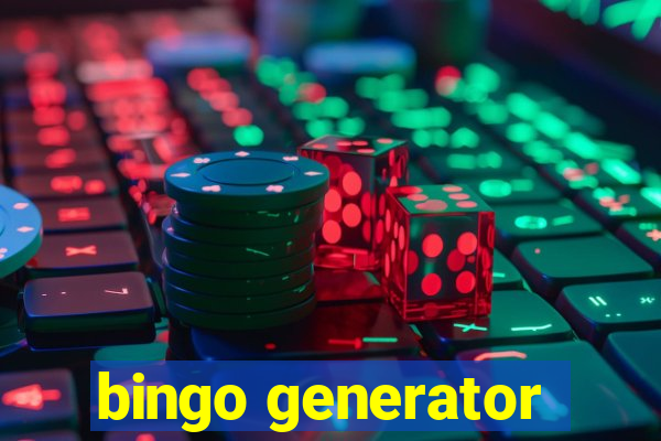 bingo generator