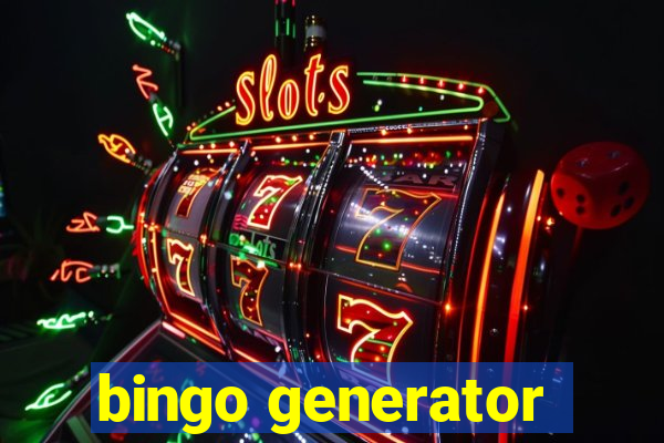 bingo generator