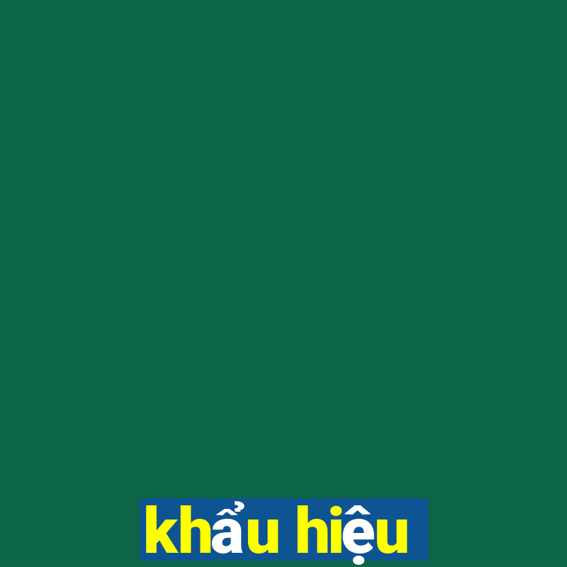 khẩu hiệu