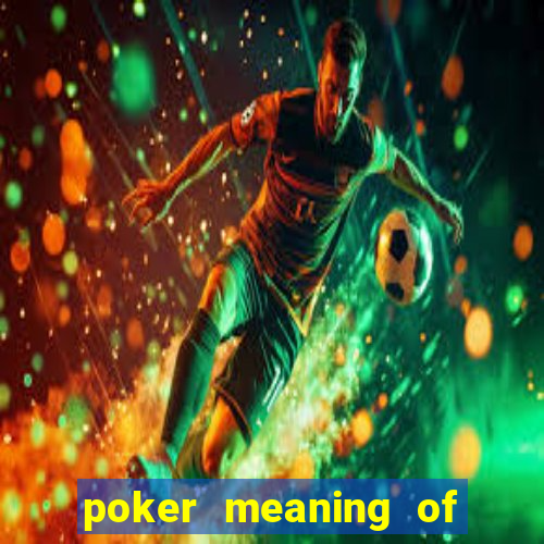 poker meaning of the nuts