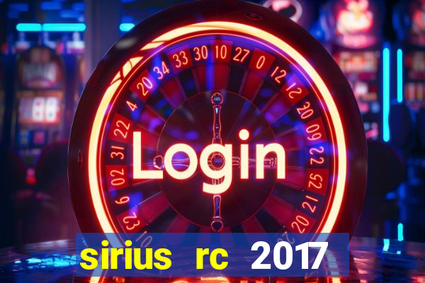 sirius rc 2017 đỏ đen