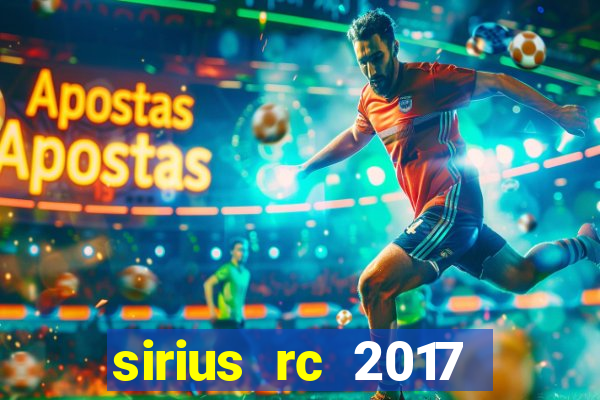 sirius rc 2017 đỏ đen