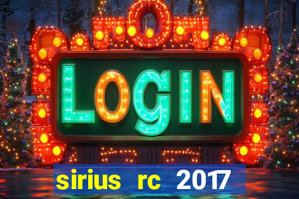 sirius rc 2017 đỏ đen