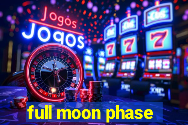 full moon phase