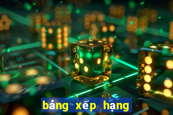 bảng xếp hạng giải vô địch tây ban nha