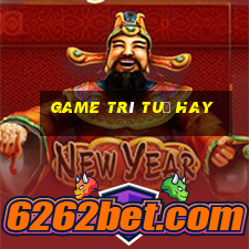 game trí tuệ hay