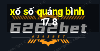 xổ số quảng bình 17 8