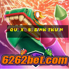 quả xổ số bình thuận