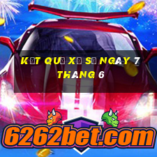 kết quả xổ số ngày 7 tháng 6