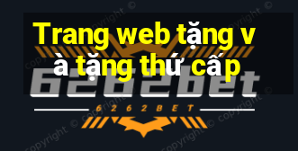 Trang web tặng và tặng thứ cấp