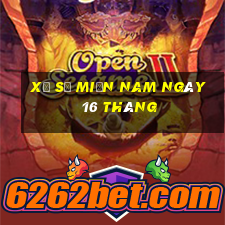 xổ số miền nam ngày 16 tháng