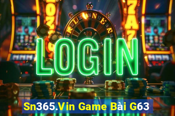 Sn365.Vin Game Bài G63