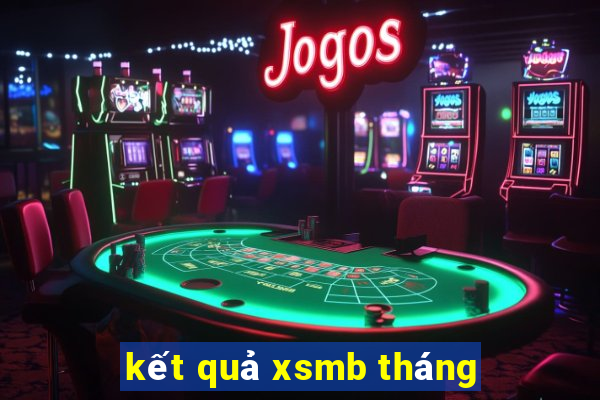 kết quả xsmb tháng