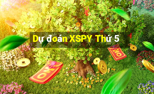 Dự đoán XSPY Thứ 5