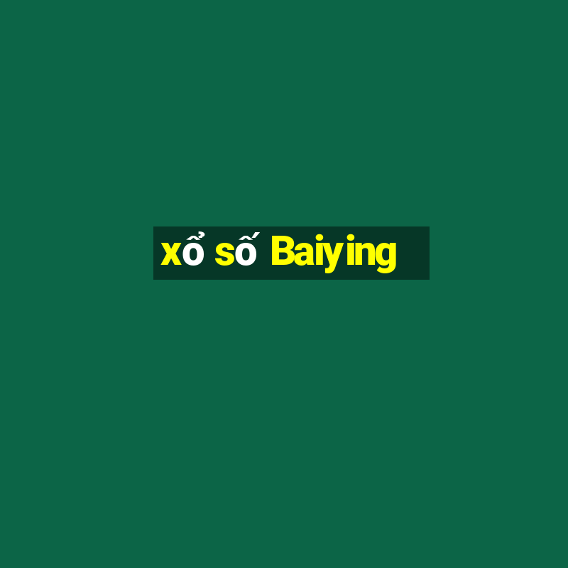 xổ số Baiying