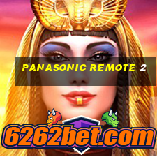 panasonic remote 2