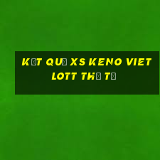 Kết quả XS Keno Vietlott thứ tư