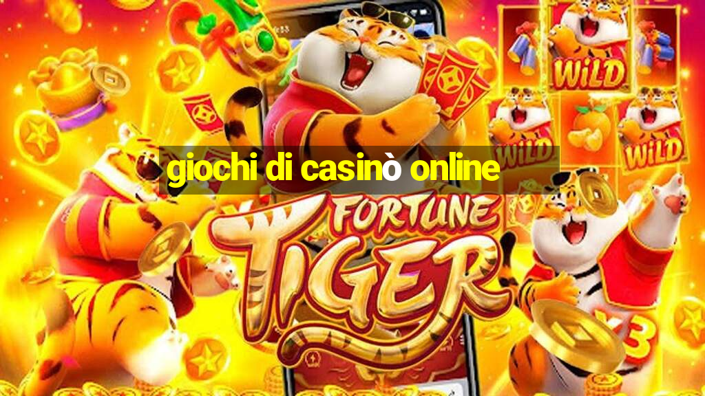 giochi di casinò online