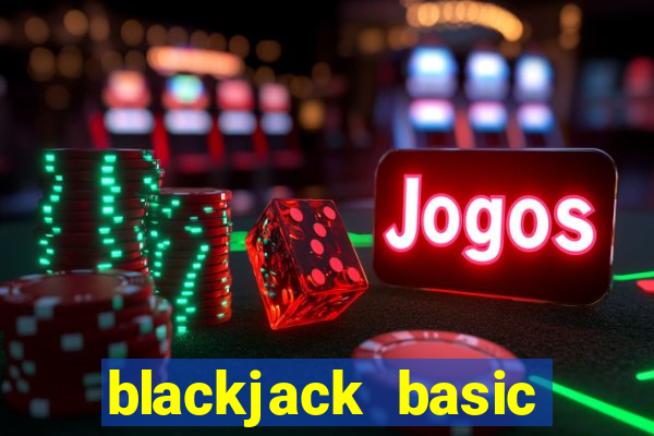 blackjack basic strategy card