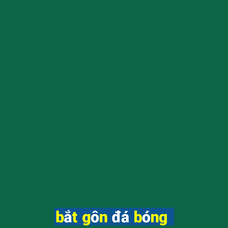 bắt gôn đá bóng