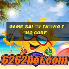 game bai doi thuong tang code