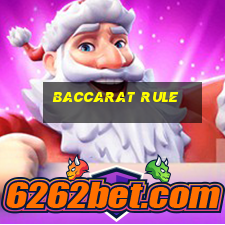 baccarat rule