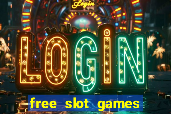 free slot games with bonus