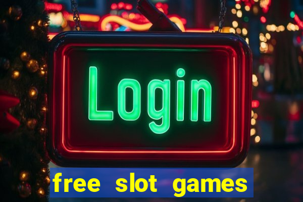 free slot games with bonus