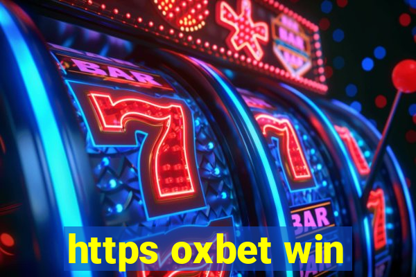 https oxbet win