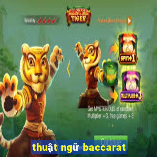 thuật ngữ baccarat