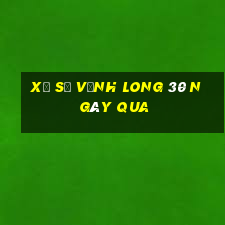 xổ số vĩnh long 30 ngày qua