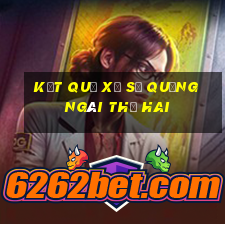 Kết quả xổ số quảng ngãi thứ hai