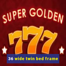 36 wide twin bed frame