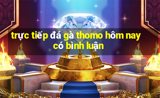 trực tiếp đá gà thomo hôm nay có bình luận