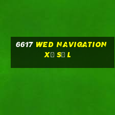 6617 wed Navigation Xổ số l