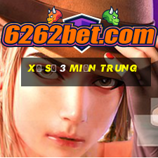 xổ số 3 miền trung