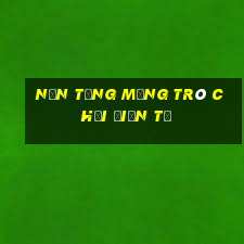 Nền tảng mạng trò chơi điện tử