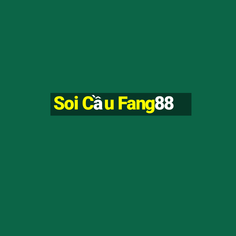 Soi Cầu Fang88