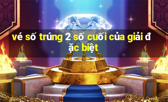 vé số trúng 2 số cuối của giải đặc biệt